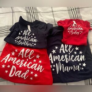 Fourth of July family shirts